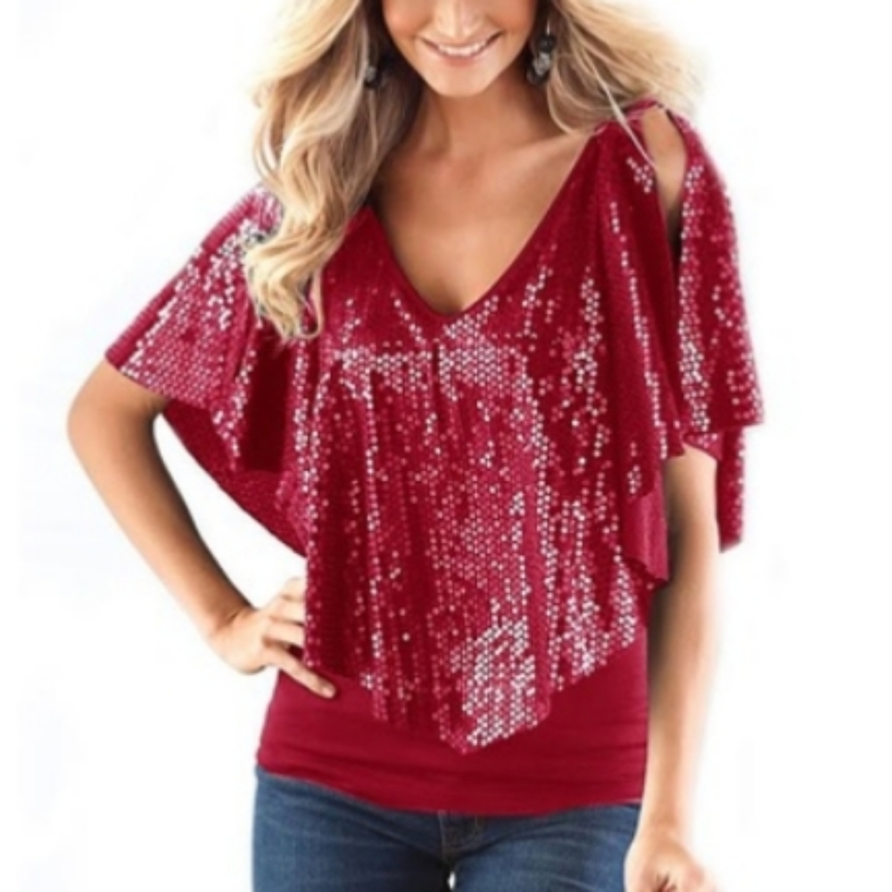 Leo Rosi sequin top